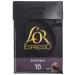 L'OR ESPRESSO Supremo 10 capsules compatible with Nespresso coffee machines - Pack of 4 (40 capsules)