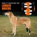 NeoAlly Dog Braces for Back Legs with Dual Metal Spring Inserts - Large, 1 Pair - Buy Online on GoSupps.com