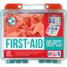 Be Smart Get Prepared 85 Piece First Aid Kit In Durable Plastic Case, Compact, 0.69 Pound