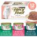 Fancy Feast Wet Cat Food Shrimp Trio Variety Pack 85 g Cans (12 Pack) & Fancy Feast Wet Cat Food Cheddar Delights Grilled Variety Pack 85 g Cans (12 Pack) - Buy Online on GoSupps.com