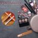3-Piece Stainless Steel Nail Files Set with Leather Case - Rose Gold Handle Brown - Buy Online on GoSupps.com