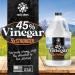 45% Pure Super Concentrated Vinegar - 1 Gallon (128 Fl Oz) - Industrial Strength - Dilutes to 9 Gallons - 9x Power Vinegar - Buy Online on GoSupps.com