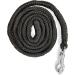 2m Lead Rope for Horses with Sturdy Panic Hook - Black | Various Designs & Colors - Buy Online on GoSupps.com