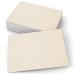 321Done Blank Rustic 4x6 Cards (Set of 50) - Thick  Heavy Cardstock - Make Invites  Greeting  Note  Thank You Cards - Plain Kraft for Writing  Stamping  Printing  Art - No Envelopes - Made in USA  Standard (4x6) Tan