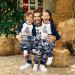PatPat Family Matching Christmas Pajamas Set - Tree Snowflake & Letters Print Sleepwear in Blue | Kids 4-5 Years - Buy Online on GoSupps.com