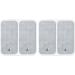 Beurer Self-Adhesive Gel Electrode Pads 50 x 100 mm - Set of 4 Replacement Pads for TENS and EMS - Compatible with Beurer Electrostimulators - Buy Online on GoSupps.com