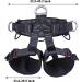 SOB Half Body Climbing Harness - Safety Belt for Climbing, Working, and Rescuing - Buy Online on GoSupps.com