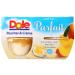Dole Fruit Bowls, Peaches & Crme Parfait, 4.3oz, 4 cups