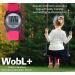 WobL Worlds Smallest Waterproof Vibrating 9-Alarm Countdown Timer Wristwatch (Pink) - Sports Medicine Meeting Potty Reminders - Buy Online on GoSupps.com
