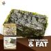 KIMNORI Kwangcheonkim Seasoned Seaweed Snacks - 12 Individual Packs, Premium Roasted Laver Nori Sheets - 4g (0.14 Ounce) Each - Pack of 12 - Buy Online on GoSupps.com