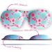 Smug Sleep Mask for Men & Women - 100% Darkening 3D Design Fits Extended Eyelashes Comfortable Velcro Fastener | Cherry Blossom - Buy Online on GoSupps.com