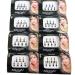 8 Pack Bollywood Tika Bindis Combo - Silver/Gold/Black/Multicolored Face Jewels - Buy Online on GoSupps.com