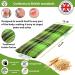 Amazing Health Unscented Wheat Bags Microwavable Hot and Cold Pack for Men and Women - Microwave Heat Pad with Natural Wheat Heat Pack Cotton Tartan Microwave Wheat Bag (Lime Tartan) Lime Tartan Medium - Buy Online on GoSupps.com