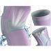 NEENCA Knee Brace Compression Sleeve with Patella Gel Pads - XXL Pink Grey - Buy Online on GoSupps.com