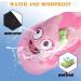 Waterproof Kids Mittens - Thermal Fleece Lined Winter Gloves for Age 7-9 Boys Girls - Pink - Ideal for Skiing, Snowboarding, Cycling - FAYHIJUN - Buy Online on GoSupps.com