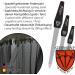 3 Swords Germany - Sapphire Metal Nail File Set (5 pcs.) + 3-Way Nail Buffer - Made in Germany - Buy Online on GoSupps.com