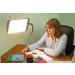Northern Light Technologies Flamingo 10,000 Lux Bright Light Therapy Floor Lamp - Black - 4ft - Buy Online on GoSupps.com