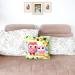 Beyond Your Thoughts Latch Hook Kit for DIY Throw Pillow Cover - 16x16 inch - Shaggy Craft Christmas Gift - Owl/Dog/Cat/Bear/Bird Design - Yellow - Buy Online on GoSupps.com
