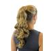 Wig Me Up Hair Part Braid Ponytail - 45cm Curly Dark Blonde & Light Curly Styles - International Shipping Available - Buy Online on GoSupps.com