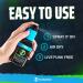 FunkAway Odor Eliminator Spray | Non-aerosol | 3.4oz Travel Size | For Shoes, Clothes, Gear - Buy Online on GoSupps.com