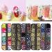 Ebanku 9 Boxes Nail Art Rhinestone Glitter - Nail Crystals & Back Gemstones Decoration Set with Tweezers & Nail File for Stunning Nail Designs - Buy Online on GoSupps.com