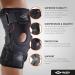 Shock Doctor 872 Knee Brace - Premium Support for ACL/PCL Injuries Meniscus Sprains & Hyperextension - XLarge Size for Men & Women | International Shipping Available - Buy Online on GoSupps.com