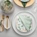 Buy PAW 3-Layer Paper Napkins (33x33 cm) - 20 Pack | Perfect for Birthdays Weddings & Parties | Eco-Friendly Bamboo Design - Green Stripes - Buy Online on GoSupps.com