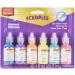 SCRIBBLES 18536 Dimensional Fabric Paint Iridescent 6-Pack 1 oz