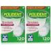 Polident Smokers Denture Cleanser 120 ea (Pack of 2) 120 Count (Pack of 2)