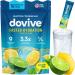 DOVIVE Electrolyte Drink Mix | 16 Instant Hydration Packets w/ 920mg Hydrate Electrolytes | Low-Sugar (7g) Electrolytes Hydration w/Vitamins C B3 B5 B6 B12 and Na Ca Mg K Zn (Lemon-Lime)