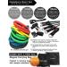 TheFitLife Exercise Resistance Bands - 5 Stackable Fitness Workout Bands up to 300lbs - Handles, Ankle Straps, Door Anchor, Carry Bag - Buy Online on GoSupps.com