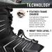 Radar Vector Waterski Boot Rear Feather Frame X-Large - Get the Perfect Fit for Ultimate Performance - Buy Online on GoSupps.com
