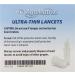 AgaMatrix Lancets 33 Gauge | 100 Count Box - Ultra-Fine Needles for Smooth and Comfortable Blood Sampling - Buy Online on GoSupps.com