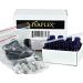 Vivaplex 12 Cobalt Blue 3ml Glass Roll-on Bottles with Stainless Steel Roller Balls - International Shipping Available - Buy Online on GoSupps.com