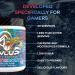 LevlUp Shiny Dragon Gaming Booster - Dragonfruit & Lychee Flavour 320g - 40 Servings - Buy Online on GoSupps.com