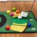 100 Pcs Soft Foam Golf Practice Balls with Tees and Storage Bag for Limited Flight Training - Buy Online on GoSupps.com
