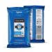 Face Cleansing + Hydrating XL Wipes for Adults. Biodegradable with Aloe Vitamin E and Tea Tree Oil. After Workout Sports Face Wipes for Men and Women. Great Camping Festival Traveling Accessory 25 Count Pack Made i...
