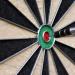 Hey! Play! Tournament Sized Bristle Dart Board - Indoor Hanging Number Target Game for Steel Tip Darts - Includes Mounting Hardware - Buy Online on GoSupps.com