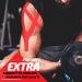Physix Gear Sport Kinesiology Tape Pro - Sports Tape for Injury Pregnancy Knee Joint Swelling Strains - Waterproof Athletic Tape for Muscle Support & Improved Blood Circulation (with e-Guide) Red - (1 Pack + eGuide) - Buy Online on GoSupps.com