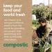Compostic Home Compostable Gallon Bags - Eco Friendly, Reusable, Non-Toxic - 100 Count (1 Pack) - Buy Online on GoSupps.com