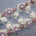 1 Yard Vintage Style Flower Pearl Beads Lace Trim Ribbon - Apricot Wedding Dress Embellishment - Buy Online on GoSupps.com