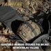 Tactical Helmet Bag Pack - Multi-Purpose Molle Storage for Combat Helmets - Black - Buy Online on GoSupps.com