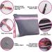 Yannabis Smell Proof Bag 2022 | Large Odor Proof Storage Case with Combination Lock | Grey Pink Stash Bag 12.4 x 9.4 Inch - Buy Online on GoSupps.com