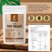 Veda Wellness Pure Shilajit 120 Tablets - High Strength 60% Fulvic Acid, Lab Tested, 84+ Minerals, Vegan Friendly - Made in UK - Buy Online on GoSupps.com
