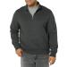 Amazon Essentials Men's Long-Sleeve Quarter-Zip Fleece Sweatshirt - Large Charcoal Heather - Buy Online on GoSupps.com