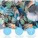 Yanmucy Hawaiian Shirt for Small Dogs - Cool & Breathable Summer Pet Clothing - 2 Piece Palm Leaf Pattern - Buy Online on GoSupps.com