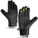 VELMIA cycling gloves winter I waterproof winter gloves for men & women warm outdoor sports gloves for running