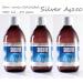 900ml Non-Ionic Colloidal Silver Nano Ag250 25ppm in Pharmace Glass Bottle - PROAKTIV - Buy Online on GoSupps.com