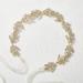 SWEETV Flower Girl Headpiece - Gold Crystal Hair Band for Wedding, Birthday Party & Photography | Princess Hair Accessories for Toddlers & Little Girls - Buy Online on GoSupps.com