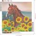 Diamond Painting Kit: DIY 5D Animal Crystal Rhinestone Embroidery for Kids & Adults - Horse Sunflower Design, 15.7'' x 15.7 - Buy Online on GoSupps.com